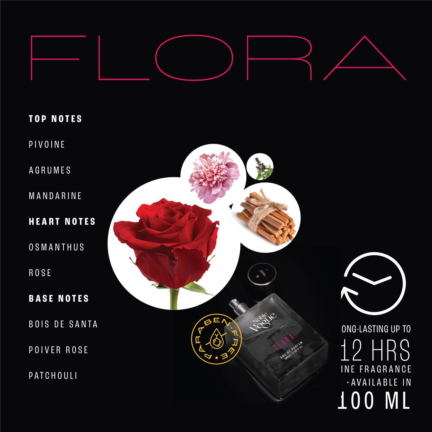 NOBLE VOGUE FLORA 100ML