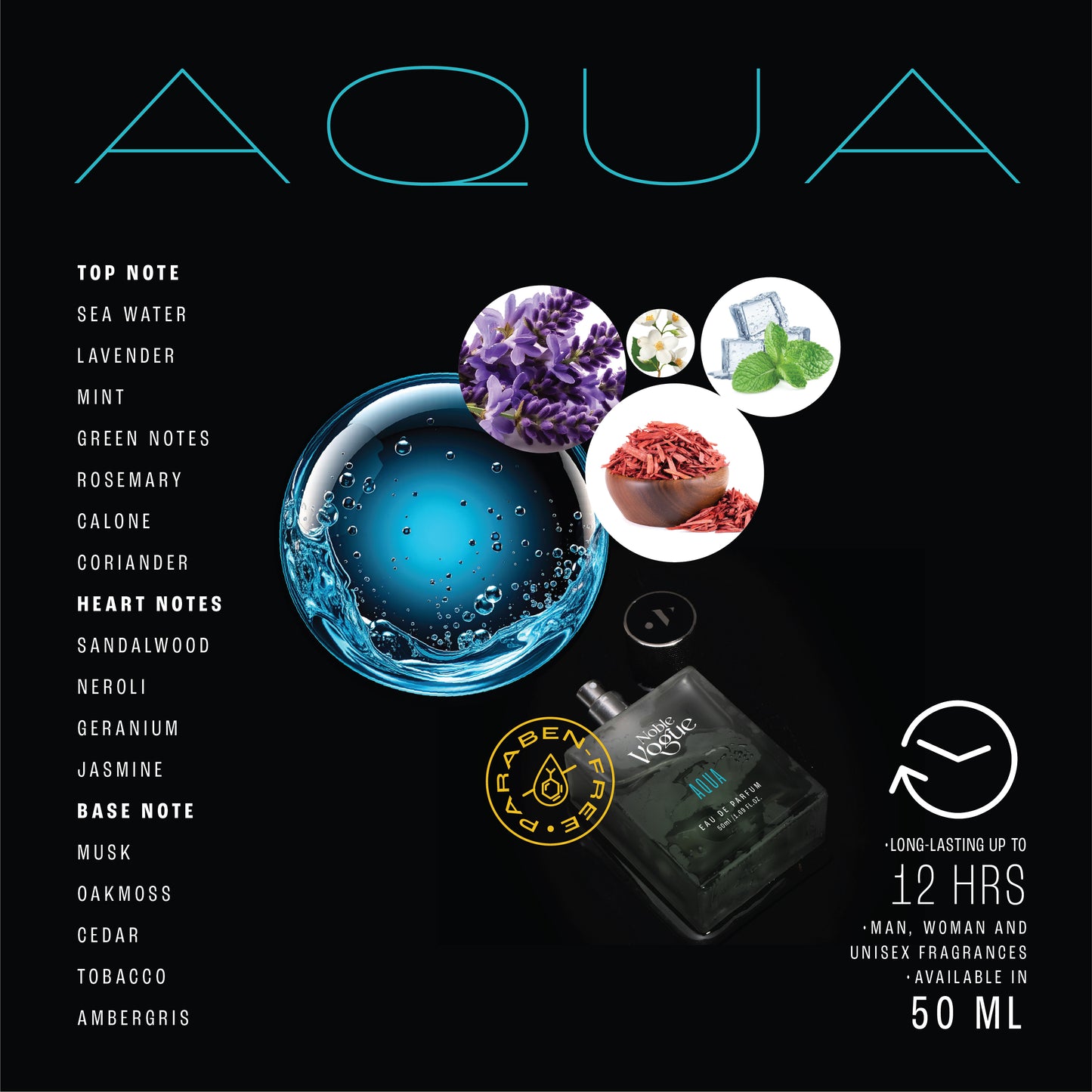 NOBLE VOGUE AQUA 50 ML
