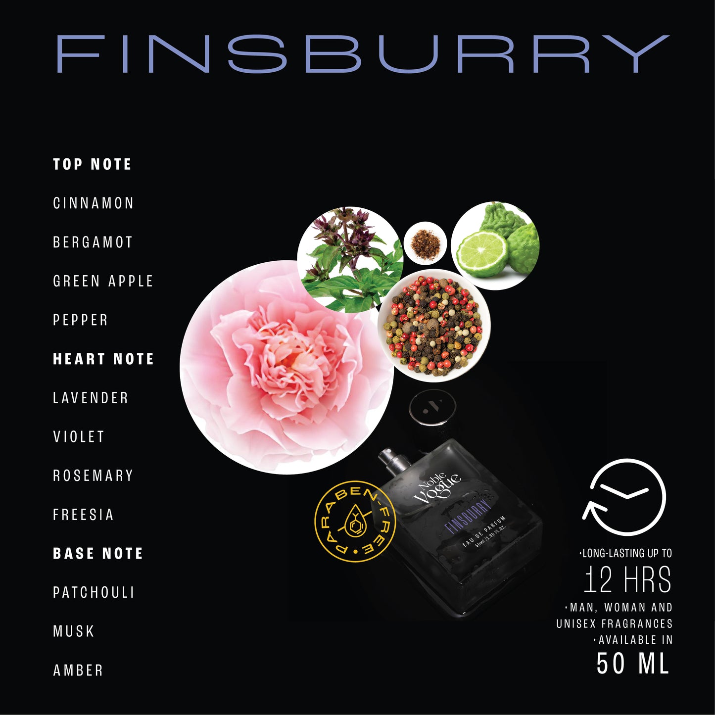 NOBLE VOGUE FINSBURRY 50ML