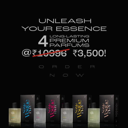 4 LONG LASTING PREMIUM PARFUMS (100ML x 4)